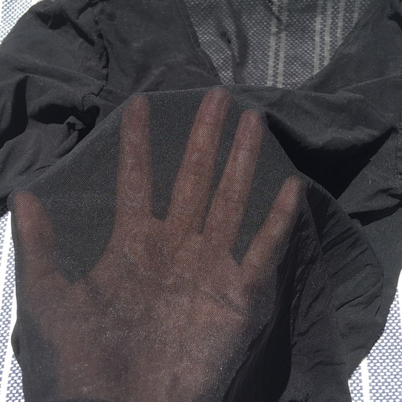 Vintage long sleeve mesh shirt - Picture 4 of 4